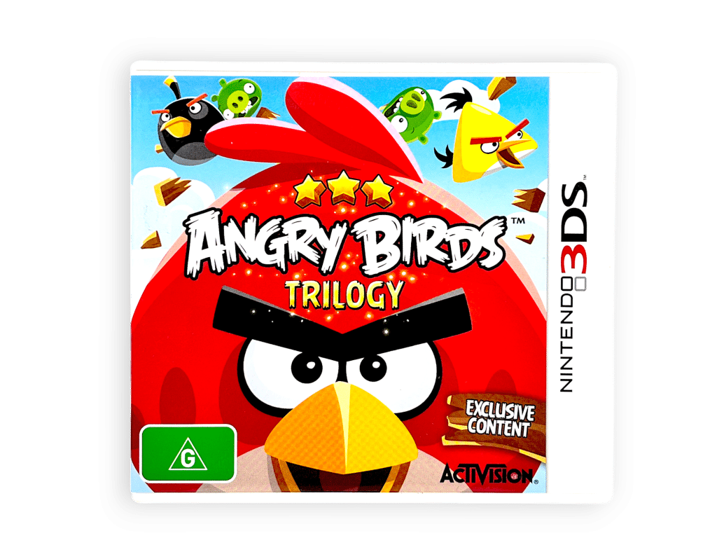 ANGRY BIRDS TRILOGY (3DS) *MINT COMPLETE* - Image 2