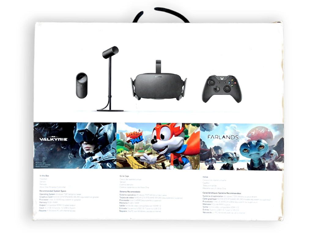 Meta Oculus Rift CV1 VR Virtual Reality Headset System+ touch controllers - Image 3