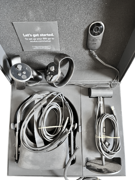 Meta Oculus Rift CV1 VR Virtual Reality Headset System+ touch controllers - Image 6