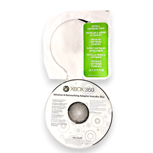OFFICIAL MICROSOFT Xbox 360 Wireless N Networking Adapter – Software Disc