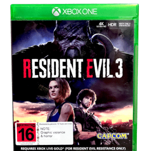 RESIDENT EVIL 3 (Xbox One) *MINT COMPLETE*