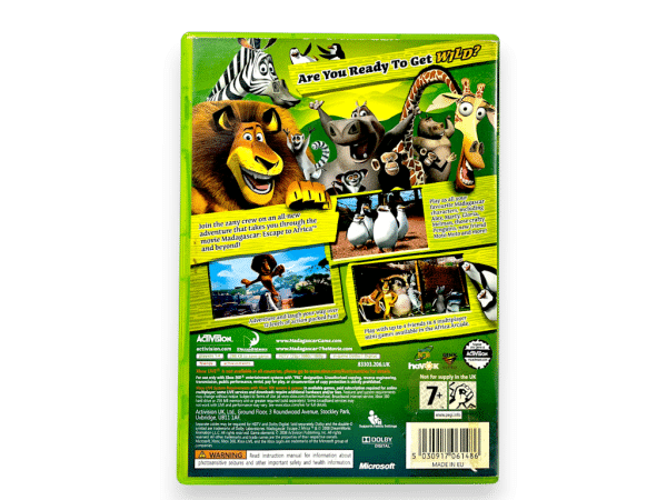 Madagascar 2: Escape 2 Africa (Xbox 360 - RARE) *COMPLETE* - Image 2