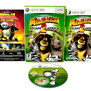 Madagascar 2: Escape 2 Africa (Xbox 360 - RARE) *COMPLETE*