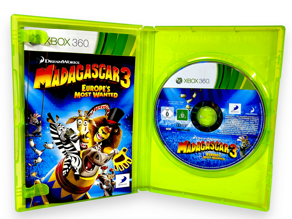Madagascar 3: The Video Game (Xbox 360 - RARE) *COMPLETE* - Image 2