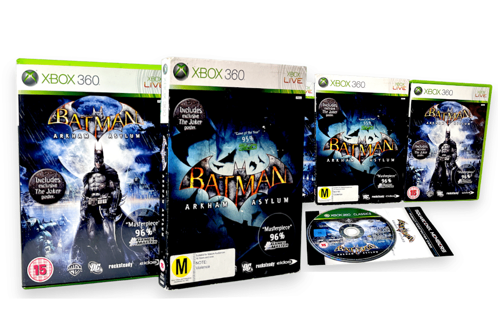 Batman: Arkham Asylum (Xbox 360) *BOXED COLLECTOR'S EDITION*