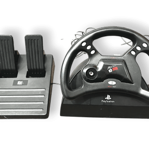 Mad Catz Racing Wheel & Pedals (PS1)