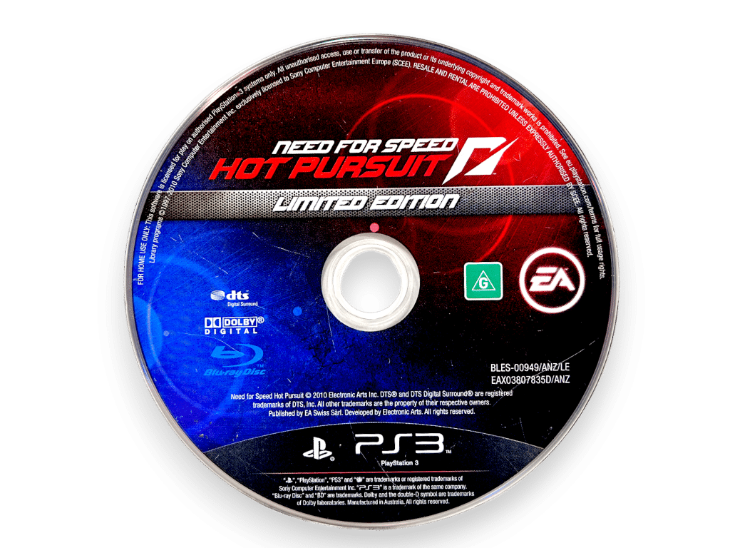 Need for Speed: Hot Pursuit – Limited Edition (PS3) *GENUINE LIMITED EDITION DISC*