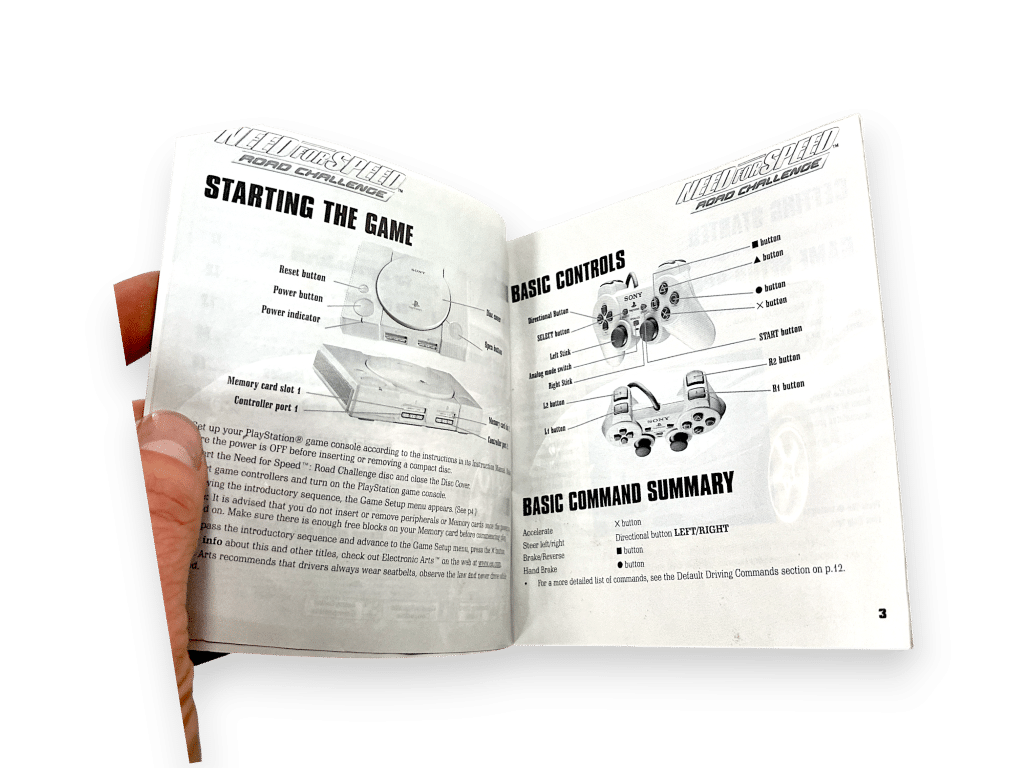 Need for Speed: High Stakes (PlayStation 1 MANUAL ONLY) - Image 4