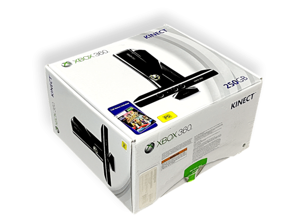 XBox 360 Slim 250GB (SILVER RIM + KINECT) *COMPLETE BOX SET* - Image 12