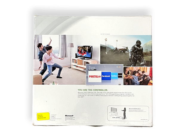 XBox 360 Slim 250GB (SILVER RIM + KINECT) *COMPLETE BOX SET* - Image 6