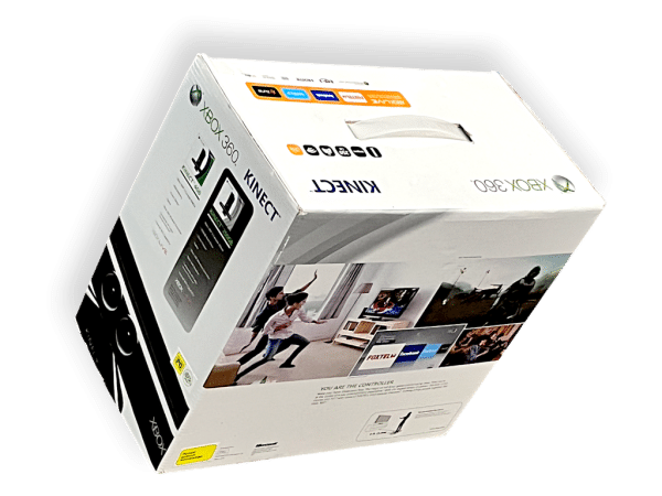 XBox 360 Slim 250GB (SILVER RIM + KINECT) *COMPLETE BOX SET* - Image 9