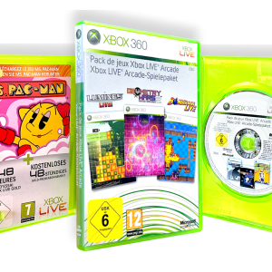 Xbox Live ARCADE GAME PACK Xbox 360 (Lumines + Bomberman + Geometry Wars)