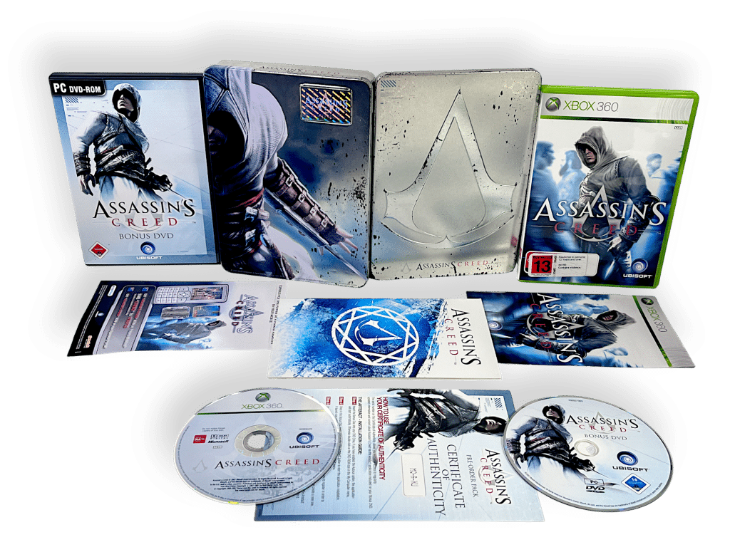 Assassin’s Creed (Xbox 360) *BIG STEEL TIN COLLECTOR'S EDITION* - Image 2