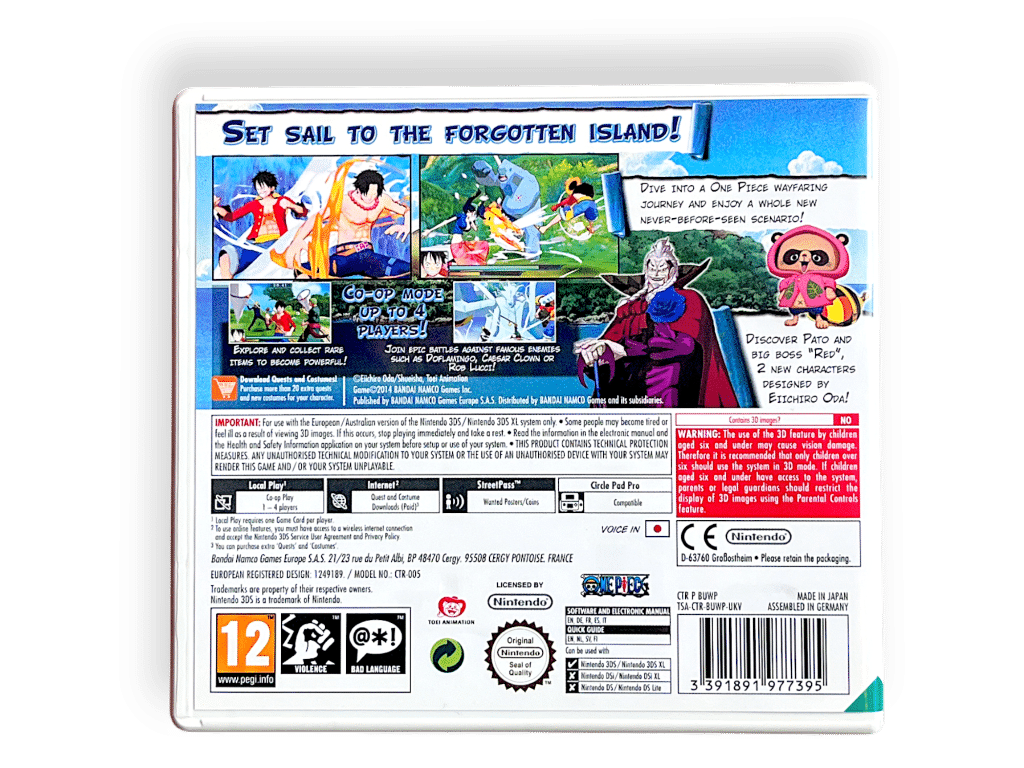 One Piece Unlimited World Red (3DS)