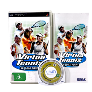 Virtua Tennis World Tour (PSP) *MINT COMPLETE*