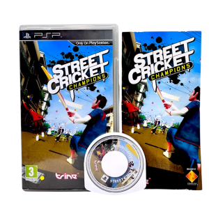 Street Cricket Champions (PSP) *MINT COMPLETE*