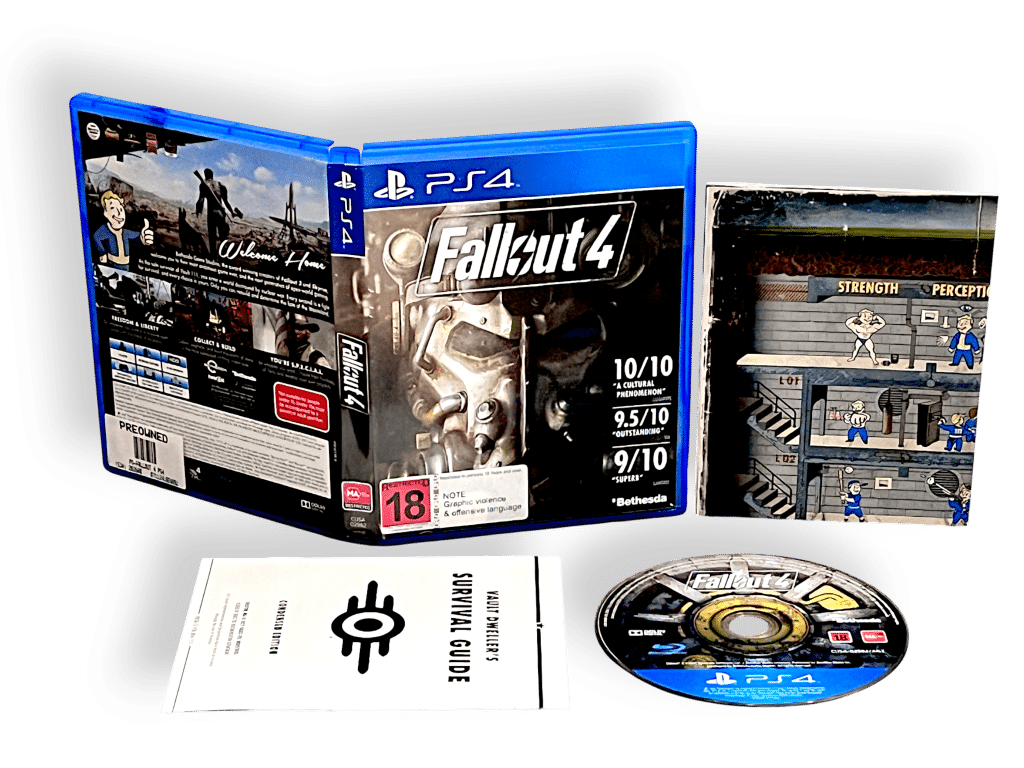 Fallout 4 (Fall Out 4) PS4 *GENUINE "10/10" PRINT* RARE