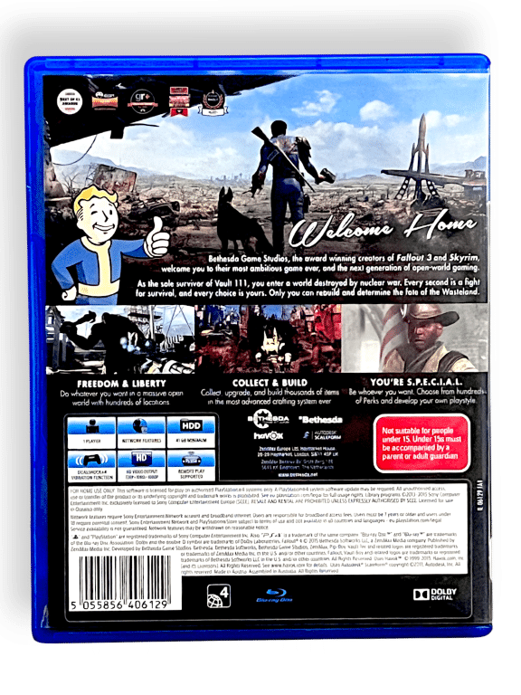 Fallout 4 (Fall Out 4) PS4 *GENUINE "10/10" PRINT* RARE - Image 5
