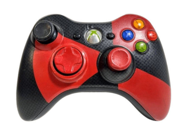 XBox 360 Controller RADIOACTIVE RED *GAMESTOP EXCLUSIVE* - Image 2