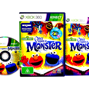 Sesame Street: Once Upon a Monster (Xbox 360 Kinect) *MINT COMPLETE*