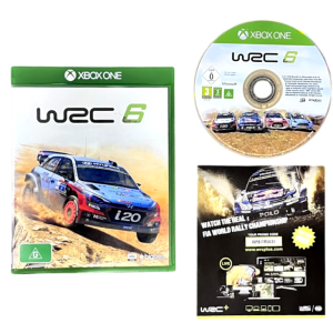 WRC 6 (Xbox One) MINT COMPLETE