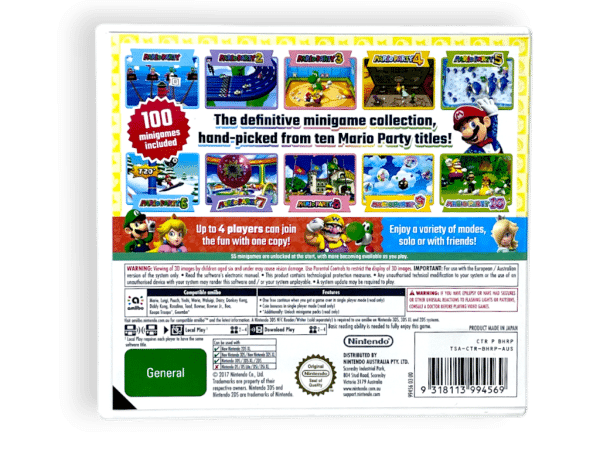 Mario Party: The Top 100 (3DS) *MINT COLLECTOR'S* - Image 2