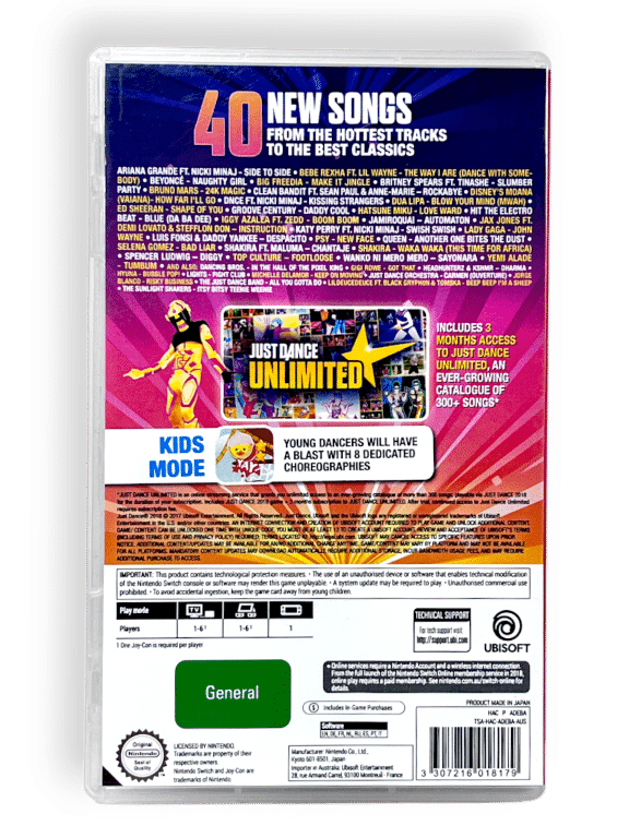 Just Dance 2018 (Nintendo Switch) - Image 2