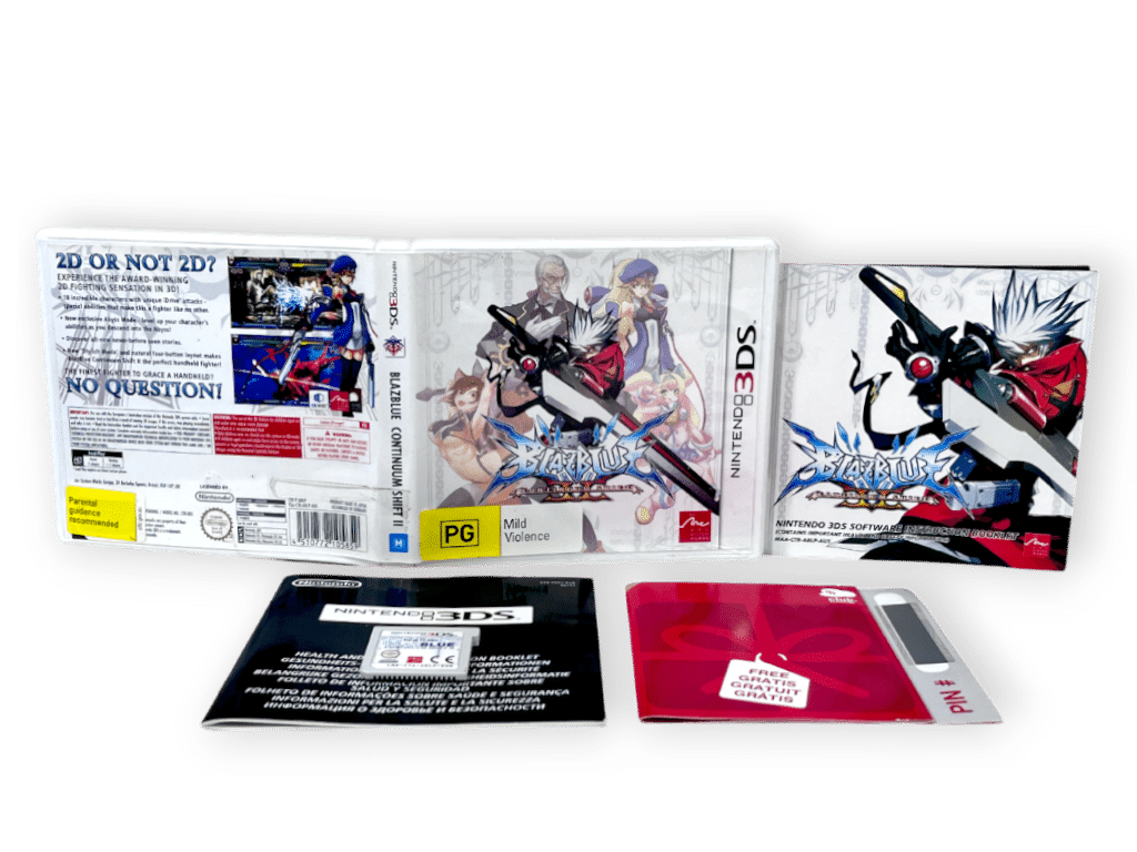 BlazBlue: Continuum Shift II (3DS) *MINT COMPLETE*