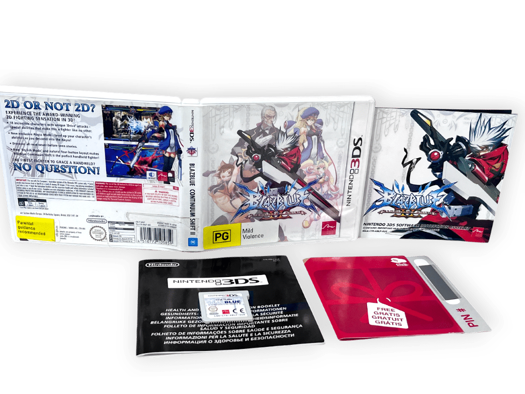 BlazBlue: Continuum Shift II (3DS) *MINT COMPLETE* - Image 2