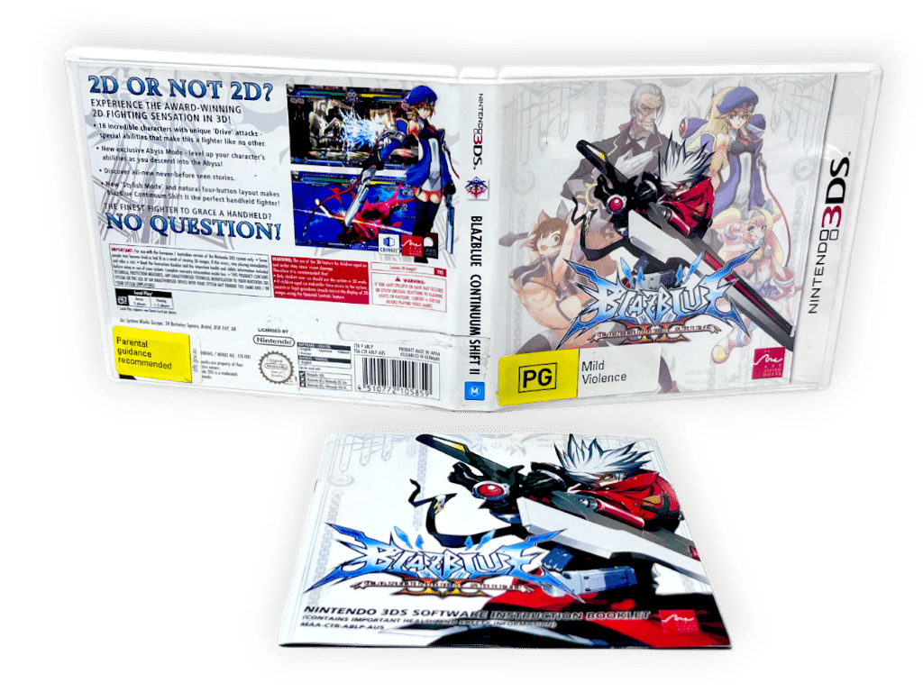 BlazBlue: Continuum Shift II (3DS) *MINT COMPLETE* - Image 3