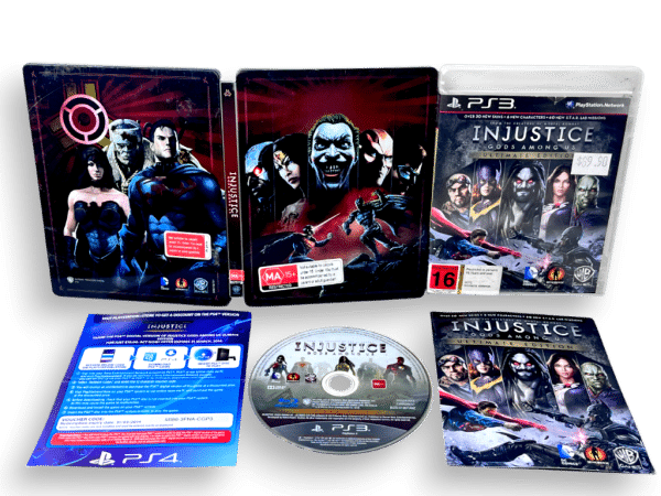Injustice: Gods Among Us ULTIMATE EDITION (PS3) *STEELBOOK EDITION* - Image 3