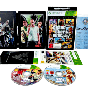 Grand Theft Auto V Special Edition (Xbox 360) *BOXED STEEL EDITION*