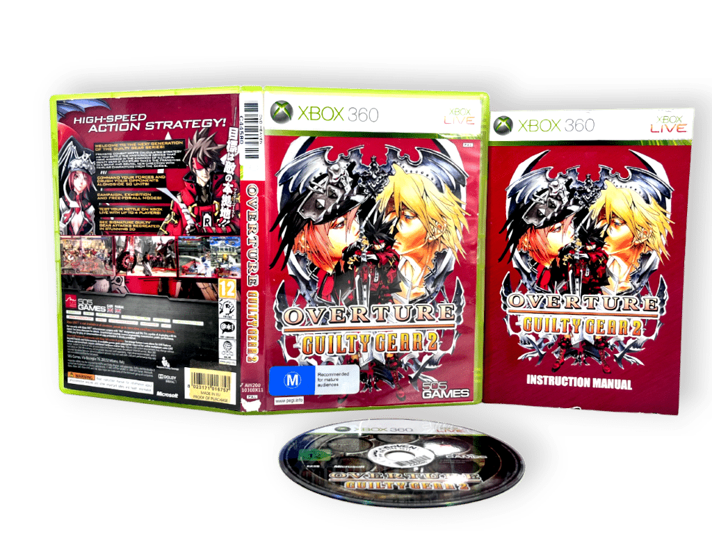Guilty Gear 2: Overture (Xbox 360) EXCELLENT & COMPLETE