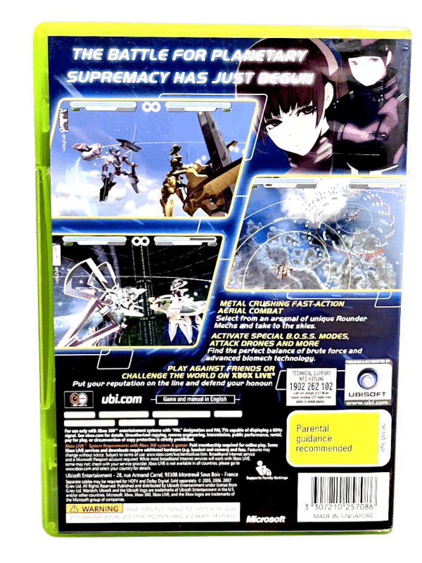 WarTech: Senko no Ronde (Xbox 360 - RARE)