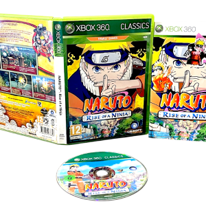 NARUTO Rise of a Ninja (Xbox 360) *EXCELLENT & COMPLETE*
