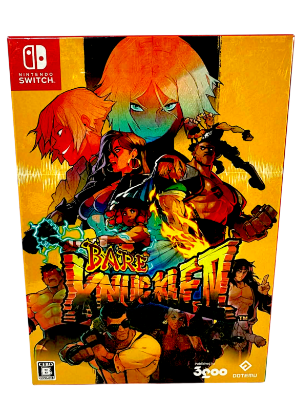 Streets of Rage 4 / Bare Knuckle IV (Switch JPN/ENG) BOXED COLLECTOR'S