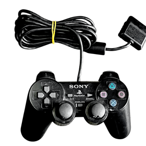 Sony PS2 DualShock 2 Controller (Black) Working Well