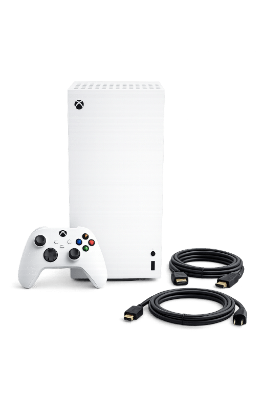 Xbox Series X Console Bundle DIGITAL WHITE - NEAR NEW - Image 4