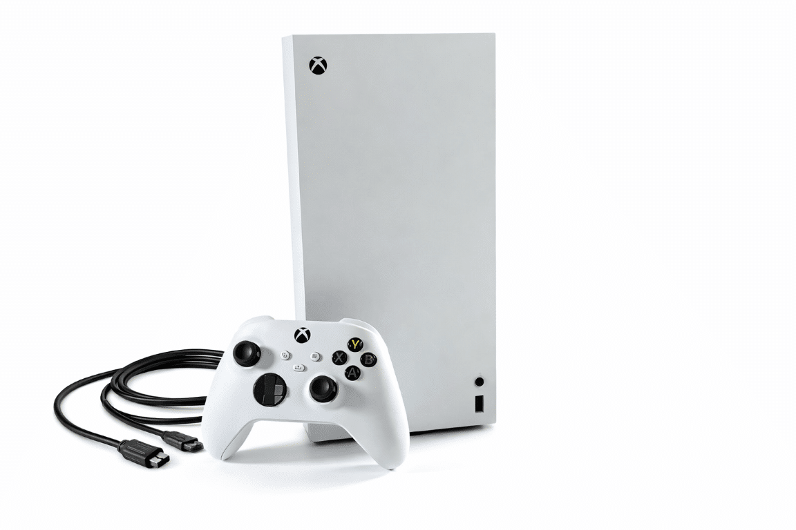 Xbox Series X Console Bundle DIGITAL WHITE - NEAR NEW - Image 6