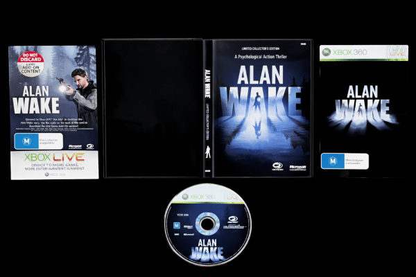 Alan Wake (Xbox 360 LIMITED "BLACK" COLLECTOR'S EDITION) *EXCELLENT & COMPLETE* - Image 2