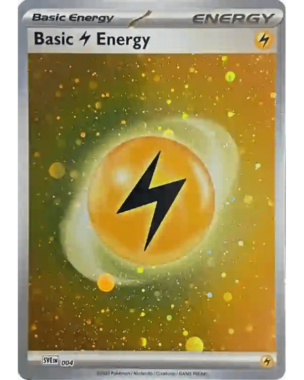 POKEMON TCG - Basic Lightning Energy 004 SV:151