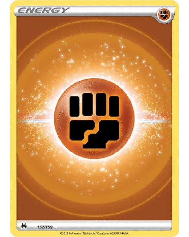 POKEMON TCG - Fighting Energy 157/159 Crown Zenith