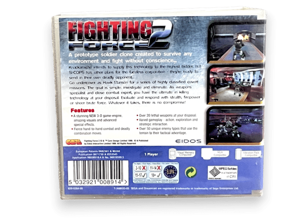 Fighting Force 2 (Sega Dreamcast) PAL - Image 2