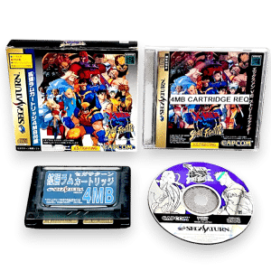 X-Men vs. Street Fighter (Sega Saturn, JPN) *BOXED, COMPLETE*