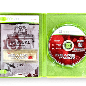 Gears of War 2 (Xbox 360) MANUAL + DISC + CASE