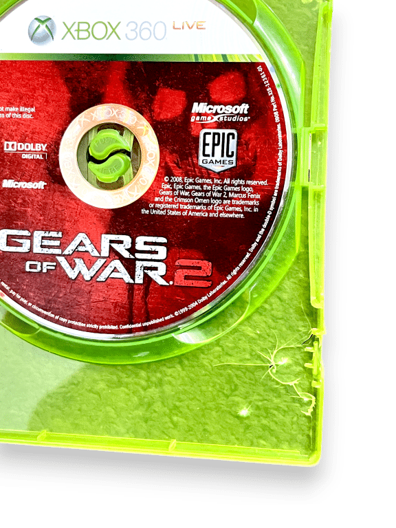 Gears of War 2 (Xbox 360) MANUAL + DISC + CASE - Image 3