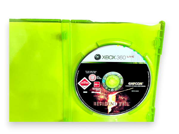 Resident Evil 5 (Xbox 360) CASE + DISC + COPIED COVER - Image 3