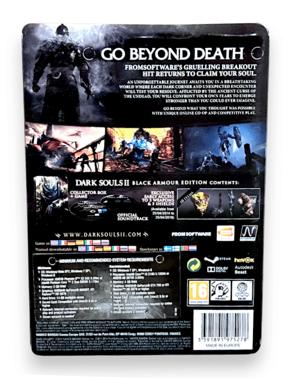 Dark Souls II Collector’s Edition (PC) *STEEL COLLECTOR'S EDITION* - Image 4