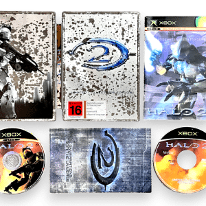 Halo 2 (Xbox, Limited Collector’s Edition) STEEL EDITION'