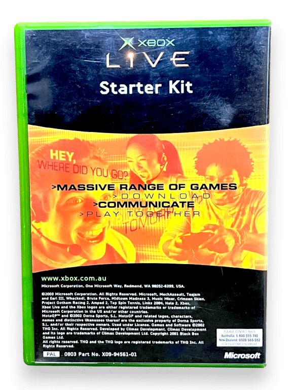 Xbox Live Starter Kit (Xbox) *EXCELLENT & COMPLETE* - Image 4